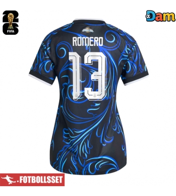 Argentina Cristian Romero #13 Bortatröja Dam VM 2026 Kortärmad